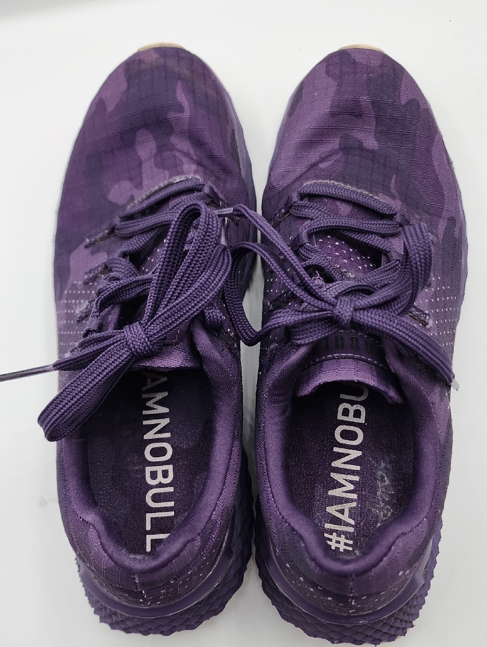 NOBULL Deep Purple Rio Stop Camo Runners  Women's Size 8 Men's Size 6.5
